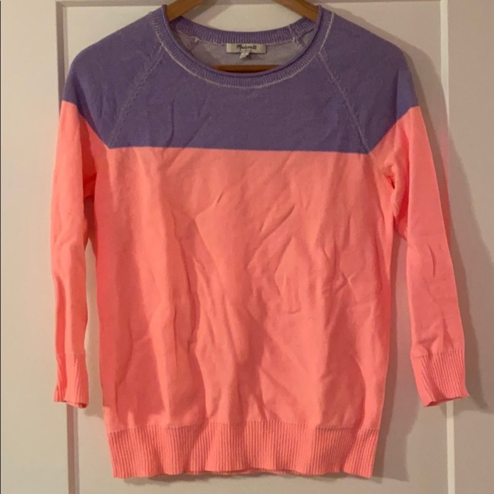 Madewell Colorblock Sweater